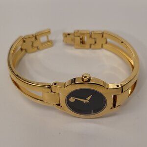 A Movado gold watch (small)